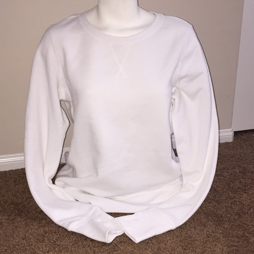 Tek Gear White Crew Neck